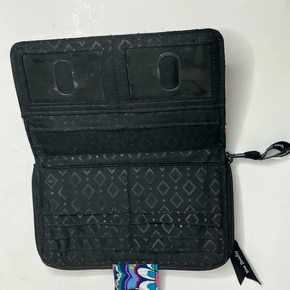 Vera Bradley Turn Lock Haymarket Paisley Wallet